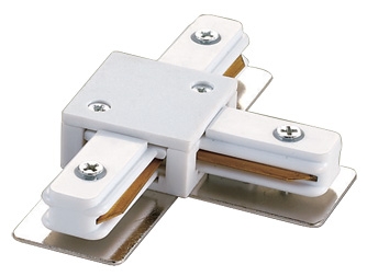 UBX-Q121 K31 WHITE 1 POLYBAG Соединитель для шинопроводов Т-образный. Однофазный. Цвет — белый. Упак