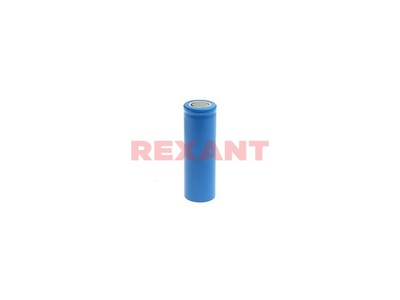 Аккумулятор Li-ion 18650 3.7V 2800 mAH с платой защиты, 1 шт. REXANT