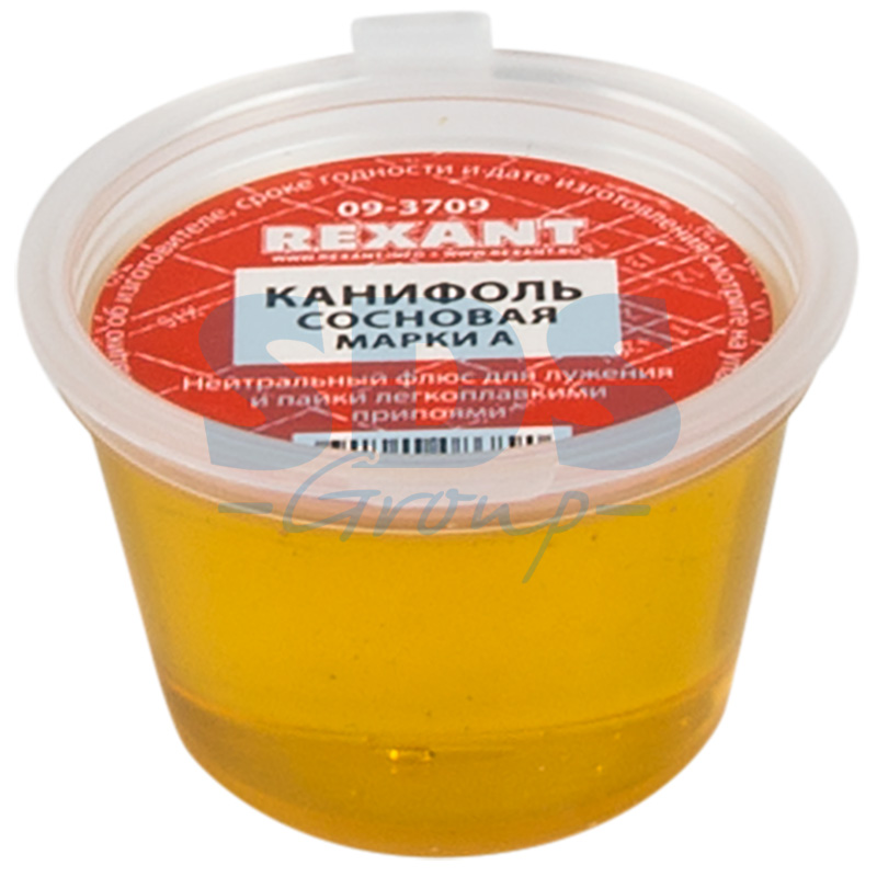 Канифоль сосновая, флюс НЕЙТРАЛЬНЫЙ, марка А, 10г, банка REXANT Канифоль сосновая, флюс НЕЙТРАЛЬНЫЙ, марка А, 10г, банка REXANT