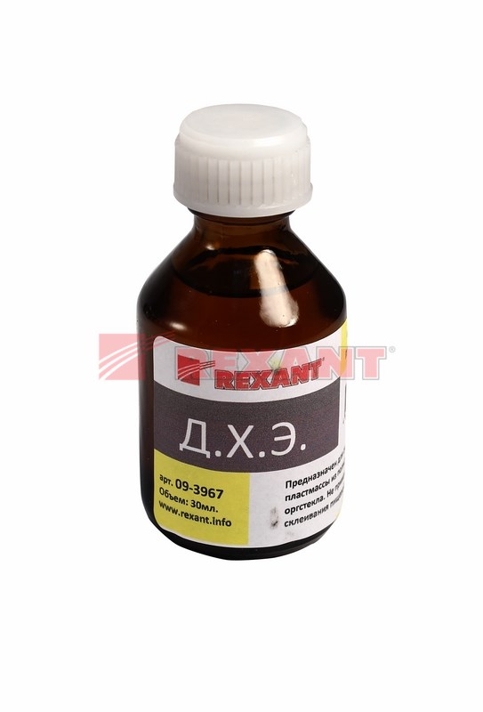 Клей для пластмассы REXANT, «ДХЭ», 30 мл Клей для пластмассы REXANT, «ДХЭ», 30 мл