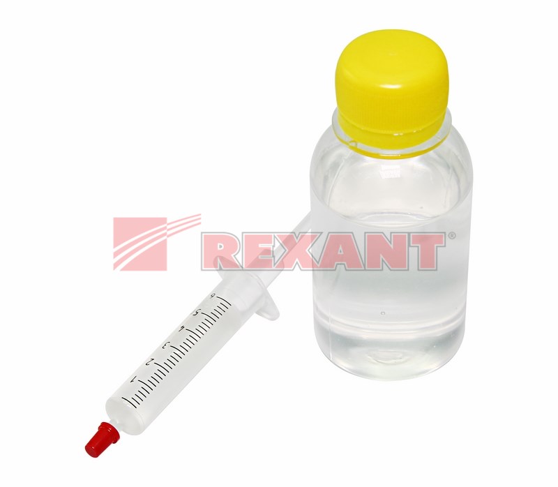 Компаунд силиконовый REXANT, ПК-68, 100 г, двухкомпонентный, прозрачный Компаунд силиконовый REXANT, ПК-68, 100 г, двухкомпонентный, прозрачный